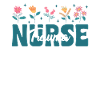 Trauma Krankenschwester Blumen Outfit