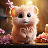 Fluffy mouse