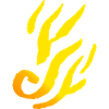 Fire Ornament - Minimal/Element Symbol