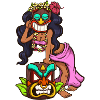 Tiki Frau