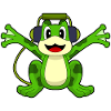 Musique casque Frog
