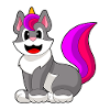 Katze Einhorn