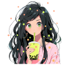 Anime et Boba Bubble Tea