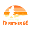 Dog running Canicross Design