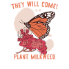 Milkweed Monarch Butterfly Shirt