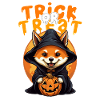 Halloween Design Shiba Inu Design