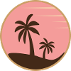 PALM BEACH BADGE