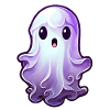 Kawaii Ghost Halloween Anime