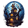 Halloween haunted house