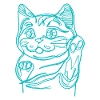Lucky Cat Charm