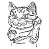 Lucky Cat Charm