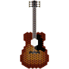 Guitar Hummingbird mosaic