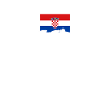Zagreb Croatie Drapeau croate Croate
