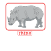 Rhinoceros Rhinoceros Rhinoceros Gift