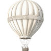 White Hot Air Balloon