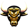 STYLIZED GOLDEN BULL