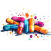 bunte Pillen