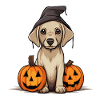 Halloween Labrador
