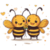 Romantic bees