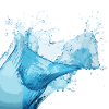 Water splashes!