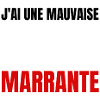j'ai une mauvaise influence