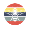 Retro Bees Beekeeper Retro Bees