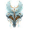 Celestial Swan with Ethereal Wings
