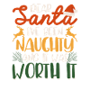 Lieber Weihnachtsmann, ich war ungezogen