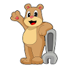 Bear Mechanic Wrench Workshop