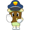Café Policier Sifflet Police
