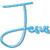Jesus blue