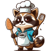 Raccoon Kitchen