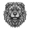 Chow Chow Dog Portrait