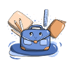 Cartable Bleu
