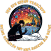 Traumhafte Winterwelt mit kindlicher Fantasie