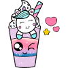 EINHORN IN EINEM EIS