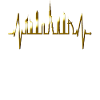 Dubai Skyline Heartbeat Burj Khalifa Silhuet