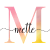 M | Monogramme | Nom | CécileAquarelle