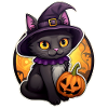 Chat d’Halloween