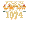 Vintage 1974 fødselsdagsgave