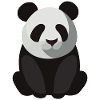 BABY PANDA SITTING