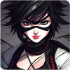 Anime Ninja Mädchen