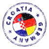 CROATIA GERMANY Stamp
