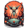 Creepy Halloween monsters