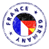 FRANCE GERMANY Stamp