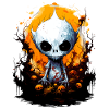 Creepy Halloween monsters