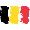 Belgium Flag / Brush