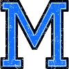 M - Letter / College Style