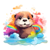 cute otter