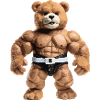 strong teddy bear